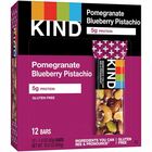 KIND Pomegranate Blueberry Pistachio Nut Bars - Gluten-free, Cholesterol-free, Individually Wrapped, Sodium-free, Non-GMO - Pomegranate Blueberry Pistachio - 1.40 oz - 12 / Box KND17221