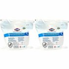 Clorox Healthcare Bleach Germicidal Wipes Bucket Refill - For Healthcare - Ready-To-Use - 12" Length x 12" Width - Recommended For: Bacteria Remover, Virus Remover, Fungi Remover, Germs Remover - Disinfectant, Anti-bacterial - White - 110/Bag - 2 / Carton CLO30359CT