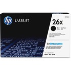 HP 26X Original High Yield Laser Toner Cartridge - Black - 1 Each - 9000 Pages HEWCF226X
