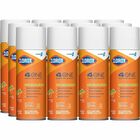 CloroxPro&trade; 4 in One Disinfectant & Sanitizer - 14 fl oz (0.4 quart) - Fresh Citrus Scent - Deodorize, Disinfectant - 12 / Carton CLO31043CT