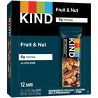 KIND Fruit and Nut Bar - Individually Wrapped, Non-GMO, Gluten-free, Dairy-free, Cholesterol-free, Fat-free, Sulfur dioxide-free - Fruit & Nut - 1.40 oz - 12 / Box KND17824