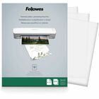 Fellowes Letter-Size Thermal Laminating Pouches - Sheet Size Supported: Letter 8.50" Width x 11" Length - Laminating Pouch/Sheet Size: 9" Width x 11.50" Length x 3 mil Thickness - Glossy - for Document - Durable, Photo-safe, Erasable, Water Proof - Clear  FEL5743301