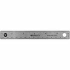 Sparco Standard Plastic Ruler 12 Long Holes for Binders Clear 01488
