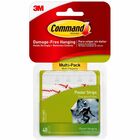 Command Poster Strips - Multi-Pack - 2.75" Length x 0.75" Width - White - 48 / Pack MMM1702448ES