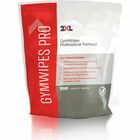 2XL GymWipes Professional Towelettes Bucket Refill - 8" Length x 6" Width - Bleach-free, Non-alcohol, Hygienic, Disinfectant, Phenol-free, Quick Drying - White - 700/Pack - 4 / Carton TXLL38CT