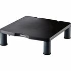 Fellowes Standard Monitor Riser - Up to 21" Screen Support - 60 lb Load Capacity - CRT, LCD Display Type Supported - 3.94" Height x 13.19" Width x 13.54" Depth - Desktop - Plastic - Black FEL9169301