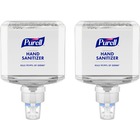 PURELL&reg; Advanced Hand Sanitizer Foam Refill - Clean Scent - 1.27 quart - Touchless Dispenser - Kill Germs - Hand - Clear - Dye-free, Bio-based - 2 / Carton GOJ775302