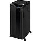 Fellowes AutoMax 600M Auto Feed Shredder - Micro Cut - 600 Per Pass - for shredding Staples, Paper Clip, Paper, Credit Card, Junk Mail - 0.078" x 0.547" Shred Size - P-5 - 9" Throat - 22 gal Wastebin Capacity - Black FEL4657301