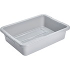 Rubbermaid Commercial 4.6G Bus/Utility Box - Dishwasher Safe - Gray - Plastic Body - 1 Each RCP3349GRA