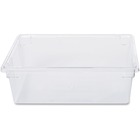 Rubbermaid Commercial 12.5-Gallon Food/Tote Box - Transporting, Storing - Dishwasher Safe - Clear - Plastic, Polycarbonate Body - 1 Each RCP3300CLE