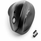 Kensington Pro Fit Ergo Vertical Wireless Mouse - Wireless - Radio Frequency - Black - USB - 1600 dpi - Scroll Wheel - 6 Button(s) - 1 Each KMWK75501WW