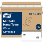 TORK Advanced Multifold Hand Towels - 1 Ply - Multifold - White - 250/Bundle - 16 Carton TRK424824