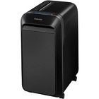 Fellowes Powershred LX190 Cross-cut Shredder - Continuous Shredder - Cross Cut - 20 Per Pass - for shredding Staples, Paper, Paper Clip, Credit Card, Junk Mail - 30 Minute Run Time - Black FEL5501701