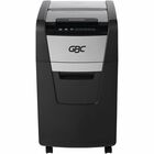 GBC AutoFeed+ Home Office Shredder, 150X, Super Cross-Cut, 150 Sheets - Continuous Shredder - Super Cross Cut - 8 Per Pass - for shredding Credit Card, Paper Clip, Staples, Paper - P-4 - 30 Minute Run Time - 11.60 gal Wastebin Capacity - Black GBCWSM1757604