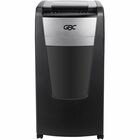 GBC AutoFeed+ Office Shredder, 600X, Super Cross-Cut, 600 Sheets - Continuous Shredder - Super Cross Cut - 15 Per Pass - for shredding Credit Card, Paper Clip, Staples, Paper - P-4 - 4 Hour Run Time - 29 gal Wastebin Capacity - Black GBCWSM1757510