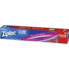 Ziploc&reg; 2-gallon Storage Bags - Extra Large Size - 2 gal Capacity - 13" - Zipper Closure - Plastic - Food, Money, Vegetables, Fruit, Yarn, Cosmetics, Business Card, Map, Meat, Seafood, Poultry - 12 / Box SJN664531