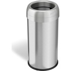 Rubbermaid Commercial Slim Jim 23 Gallon Vented Waste Containers 23 gal  Capacity Rectangular Durable Handle 30 Height x 11 Width x 22 Depth Gray 4  Carton - Office Depot