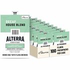 Alterra Freshpack Decaf House Blend Coffee - Compatible with Flavia Aroma, Flavia Barista, FLAVIA Creation 600, Flavia Creation 500, Flavia Creation 200, Flavia Creation 150, Flavia Creation 300 - Light - Freshpack - Decaffeinated - 100 / Carton LAV48013