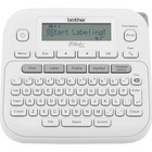 P-touch P-touch PT-D220 Home/Office Everyday Label Maker - Thermal Transfer - 0.79 in/s Mono - 14 Fonts - 180 dpi - Tape - 0.14" , 0.24" , 0.35" , 0.47" - Battery, Power Adapter - 6 Batteries Supported - AAA - White, Gray - Desktop, Handheld - QWERTY, Man BRTPTD220
