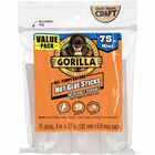 Gorilla Mini Hot Glue Sticks - Clear - 75 / Pack GOR3027502