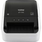 Brother QL-1100C Desktop Direct Thermal Printer - Monochrome - Label Print - USB - 4" Print Width - 1.2 lps Mono - 300 dpi - 4.09" Label Width x 36" Label Length - For Mac, PC, Android, iOS BRTQL1100C