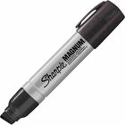 Sharpie Magnum Permanent Markers - Bold Chisel, Extra Wide Marker Point - Black Ink - Felt Tip - 1 Each SAN44001A