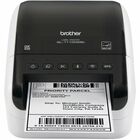 Brother QL-1110NWB Desktop Direct Thermal Printer - Monochrome - Label Print - Fast Ethernet - USB - Bluetooth - Wireless LAN - White, Glossy Black - 118.11" Print Length x 4" Print Width - 4.33 in/s Mono - 1.2 lps Mono - 300 dpi - 4.08" Label Width - For BRTQL1110NWBC