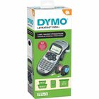 Dymo LetraTag 100H Plus Handheld Label Maker - Direct Thermal - 5 Font Size - Label - Silver - Handheld - Underline, Auto Power Off - for Home DYM2174535