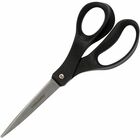 Fiskars Recycled All-purpose Scissors - Stainless Steel - Straight Tip - Black - 1 Each FSK1067259