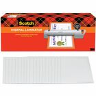 Scotch Self-Sealing Laminating Glossy Tag Pouches - Laminating Pouch/Sheet  Size: 2.70 Width x 4.50 Length x 12.50 mil Thickness - Thick Gloss - for  Luggage Tag, Lists, Photo, Coupon, Punch Card 