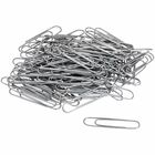 Universal Paper Clip - Jumbo - 1.9" Length x 0.5" Width - for Office, School, Home, Paper, Sheet, Document - Durable, Smooth - Silver - Steel Wire - 100 Clips/Box - 1000 / Pack UNV72220