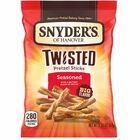 Office Snax Twisted Seasoned Pretzel Sticks - Butter, Onion, Garlic, Crunch - 2.25 oz - 36 / Carton OFX14750