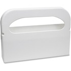 Health Gards Toilet Seat Cover Dispenser - Half-fold - 250 x Toilet Seat Cover Half-fold - Plastic - White - Durable, Tear Resistant - 2 / Pair HOSHG12