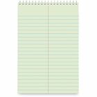 Universal Steno Pads, Gregg Rule, Red Cover, 80 Green-Tint 6 x 9 Sheets, 6/Pack - 1 Subject(s) - 80 Sheets - Spiral - Square Front Ruling - Gregg Ruled Red Margin - 6" x 9" Sheet Size - Red Chipboard Cover - 6 / Pack UNV86920PK