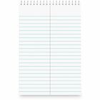 Universal Steno Pads, Gregg Rule, Red Cover, 80 White 6 x 9 Sheets, 6/Pack - 1 Subject(s) - Spiral - Gregg Ruled Margin - 6" x 9" Sheet Size x 9" Length - White Paper - Red Chipboard Cover - 6 / Pack UNV96920PK