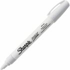 Sharpie Oil-Based Paint Marker - Medium Point - Medium Marker Point - White Ink - Oil Based - 1 Each SAN35558