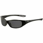 Ansell Health Hellraiser Safety Glasses - Recommended for: Manufacturing, Workplace, Home, Industrial - Universal - Eye, UVA, UVB, UVC, Smoke Protection - Polycarbonate - Smoke Lens - Black Frame - Flexible, Sweat Resistant, Durable, Lightweight, Comforta ANS25714