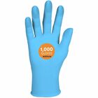 KleenGuard G10 Comfort Plus Blue Nitrile Gloves - 4 mil Thickness x 9.50" Glove Length - For Right/Left Hand - Nitrile - Light Blue - Touchscreen Capable - Textured Fingertip, Food Safe, Recyclable, Textured Finish - For Food Handling, Food Preparation, M ANS54187
