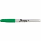 Sharpie Fine Point Permanent Marker - 1 mm Fine Marker Point - Green Ink - 1 Dozen SAN30004