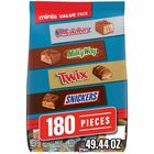Green Rabbit Mar's Minis Chocolate Variety Pack - Assorted - 180 /Bag - 1 / Carton GRR22002451