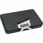 Carter's&reg; Felt Black Stamp Pad, 2.75" x 4.27" (21081) - 2.8" Width x 4.3" Length - Felt Pad - Black Ink - Black - 1 Each AVE21081