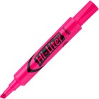 Avery&reg; Desk-Style, Fluorescent Pink, 1 Count (24010) - Chisel Marker Point - Refillable - Fluorescent Pink Ink - Water Based - Pink Barrel - 1 Dozen AVE24010