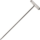 Gem Office Products T-pins - 1.5" Length - Nickel - Steel - 100 / Box GEM87T