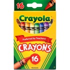 Crayola Large Crayon & Washable Marker Classpack - Red, Yellow, Green,  Blue, Orange, Violet, Brown, Black Ink - Red, Yellow, Green, Blue, Orange,  Violet, Brown, Black Wax - 1 Box - ICC Business Products