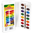 Crayola Washable Kids' Paint Set - 2 fl oz - 6 / Set - Yellow, White,  Orange, Green, Red, Blue - Thomas Business Center Inc