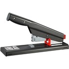Bostitch Antimicrobial Heavy Duty Stapler - Staples Upto 130 Sheet - Holds Upto 210 Staple - Full Strip - Staple Size: 0.25" , 0.37" , 0.50" , 0.63" - 2.50" Throat Depth - Black - Metal - 1 Each BOSB310HDS