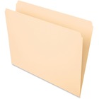 Pendaflex Essentials Letter Recycled Top Tab File Folder - 8 1/2" x 11" - 3/4" Expansion - 11 pt. - 1 Plys - Manila - Manila - 10% Recycled - 100 / Box PFX752