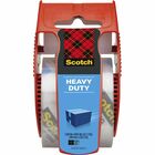 Scotch Super-Strength Packaging Tape - 22.20 yd Length x 1.88" Width x 3.1 mil Thickness - 1 1/2" Core - Clear - Synthetic Rubber Resin - Dispenser Included - Handheld Dispenser - Moisture Resistant, Split Resistant - For Packing, Shipping - 1 Roll MMM142