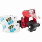 Scotch Heavy-Duty Shipping/Packaging Tape - 54.60 yd Length x 1.88" Width x 3.1 mil Thickness - 3" Core - Clear - Synthetic Rubber Resin - 3.10 mil - Dispenser Included - Pistol Grip Dispenser - Breakage Resistance, Tear Resistant, Split Resistant, Sliver MMM38502ST