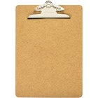 Officemate 83100 Letter Size Wood Clipboard, 9" x 12 .5" ,Recycled Hardboard - 1" Clip Capacity - 9" x 12 1/2" Sheet Size - Clamp - Hardboard - Wood - 1 Each OIC83100